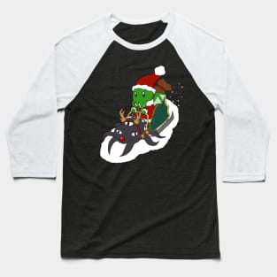 Merry Cthulhmas Baseball T-Shirt